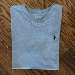 Polo Ralph Lauren Light Blue V-Neck Tee